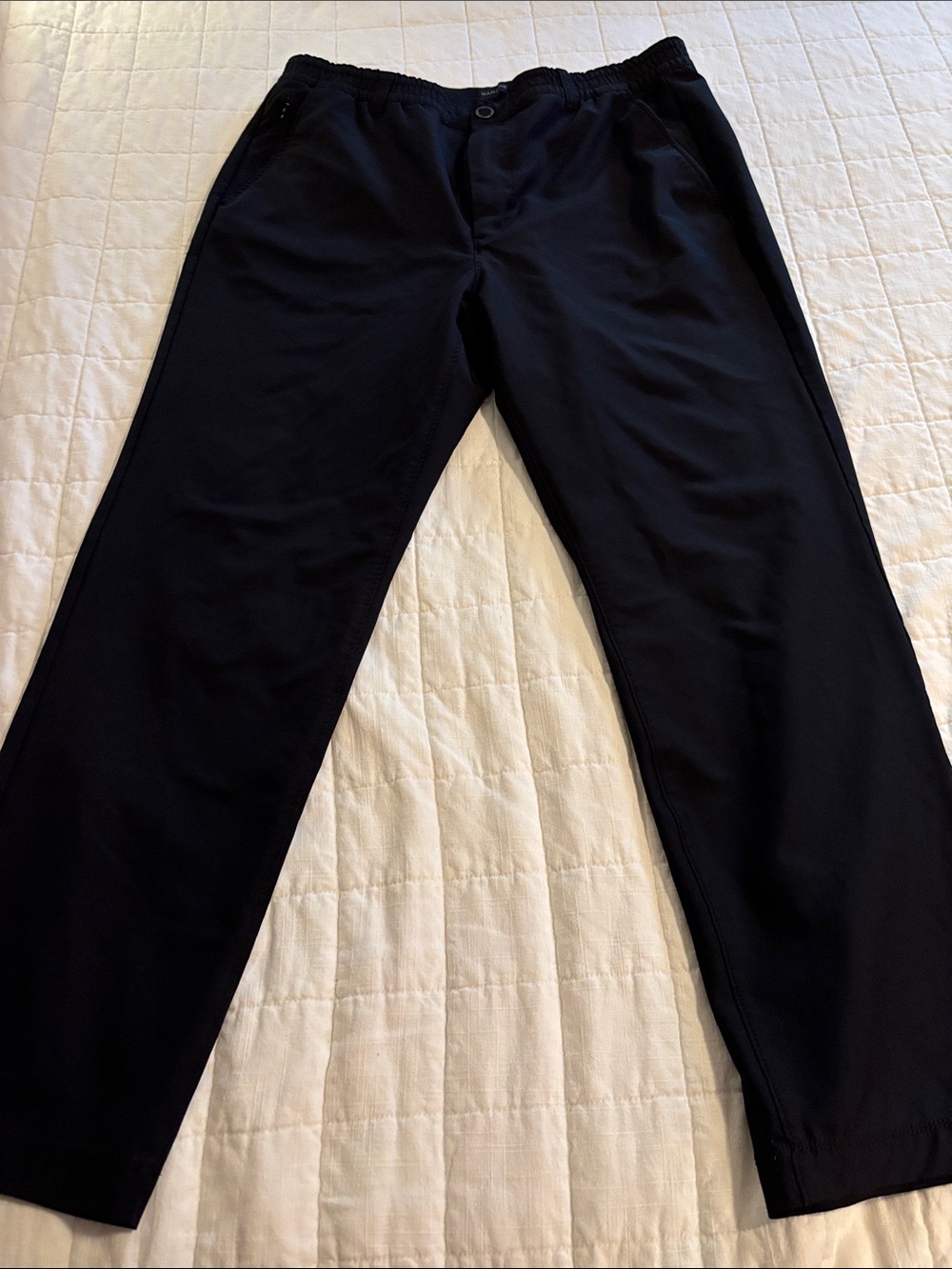 Marc New York Black Casual Jogger Pants